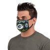 Green Bay Packers NFL Mens Knit 2 Pack Face Cover