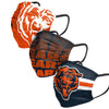 NFL Mens Matchday 3 Pack Face Covers - Pick Your Team!