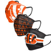 NFL Mens Matchday 3 Pack Face Covers - Pick Your Team!