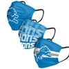 NFL Mens Matchday 3 Pack Face Covers - Pick Your Team!