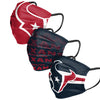 NFL Mens Matchday 3 Pack Face Covers - Pick Your Team!