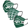 New York Jets NFL Mens Matchday 3 Pack Face Cover