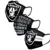 NFL Mens Matchday 3 Pack Face Covers - Pick Your Team!