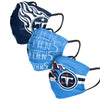 NFL Mens Matchday 3 Pack Face Covers - Pick Your Team!