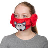 KC Wolf Kansas City Chiefs NFL Mascot Earmuff Face Cover