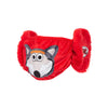 KC Wolf Kansas City Chiefs NFL Mascot Earmuff Face Cover