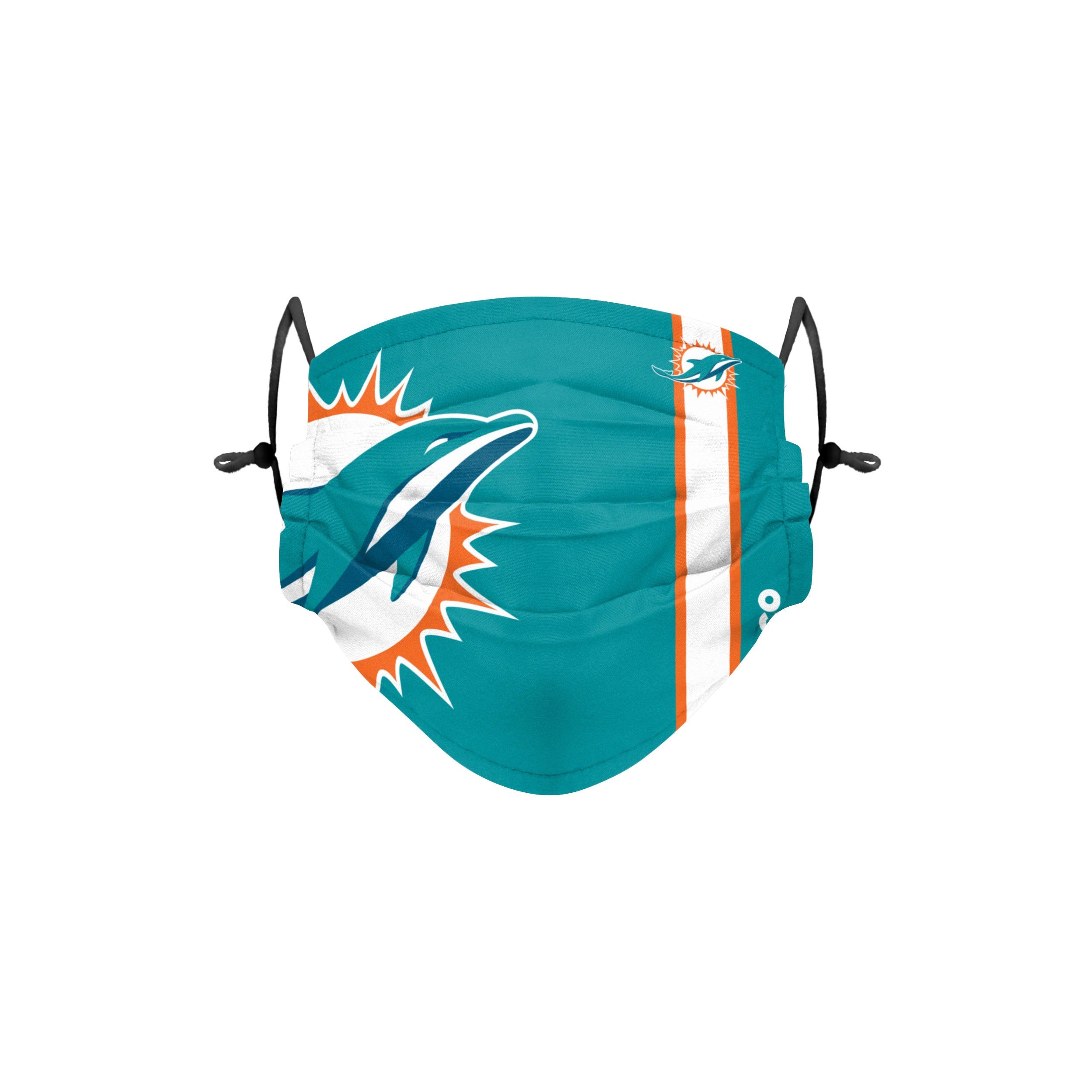 Miami Dolphins 3 Pack Face Coverings - Adults