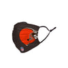 Cleveland Browns NFL Case Keenum On-Field Sideline Logo Face Cover