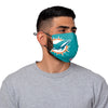 Miami Dolphins NFL Noah Igbinoghene On-Field Sideline Logo Face Cover