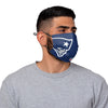 New England Patriots NFL Cam Newton On-Field Sideline Logo Face Cover