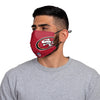 San Francisco 49ers NFL Nick Mullens On-Field Sideline Logo Face Cover
