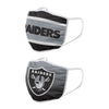 Las Vegas Raiders NFL Printed 2 Pack Face Cover