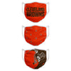 Cleveland Browns NFL 3 Pack Face Cover