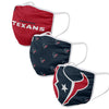 NFL 3 Pack Face Covers - Pick Your Team!