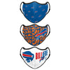 Buffalo Bills NFL Thematic Sport 3 Pack Face Cover