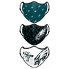 Philadelphia Eagles NFL Thematic Sport 3 Pack Face Cover