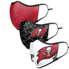Tampa Bay Buccaneers NFL Thematic Sport 3 Pack Face Cover