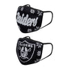 Las Vegas Raiders NFL Womens Knit 2 Pack Face Cover