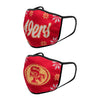 San Francisco 49ers NFL Womens Knit 2 Pack Face Cover