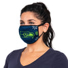 Seattle Seahawks NFL Womens Knit 2 Pack Face Cover