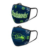 Seattle Seahawks NFL Womens Knit 2 Pack Face Cover