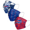 NFL Womens Matchday 3 Pack Face Cover - Pick Your Team!