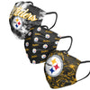 NFL Womens Matchday 3 Pack Face Cover - Pick Your Team!