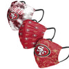 NFL Womens Matchday 3 Pack Face Cover - Pick Your Team!