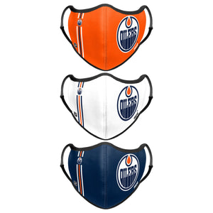 Edmonton Oilers NHL Sport 3 Pack Face Cover