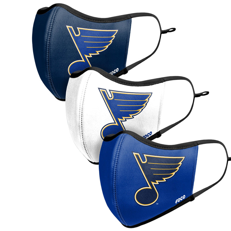 St Louis Blues NHL 3 Pack Friendship Bracelet