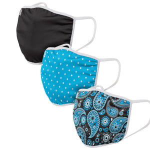 Blue-Prints 3 Pack Face Cover