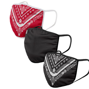 Bandana 3 Pack Face Cover