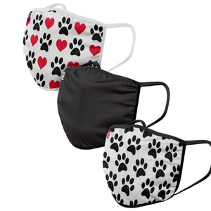 Pet Lover 3 Pack Face Cover