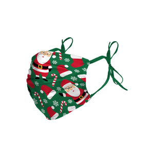 Repeat Santa Tie-Back Face Cover