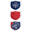 Washington Mystics WNBA 3 Pack Face Cover