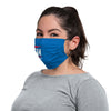 WFAN Solid Big Logo Pleated Face Cover