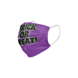 Trick Or Treat Pleated Face Cover