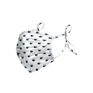 Whales Tie-Back Face Cover