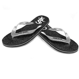 MLB 2014 Womens Glitter Flip Flops Chicago White Sox