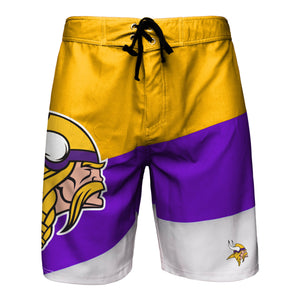 Minnesota Vikings NFL Mens Color Dive Boardshorts