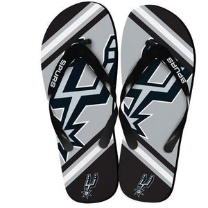 NBA 2014 Unisex Big Logo Flip Flops San Antonio Spurs