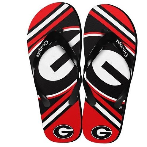 Georgia bulldog flip flops sale