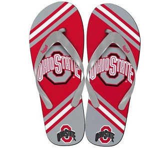 NCAA 2014 Unisex Big Logo Flip Flops Ohio State Buckeyes