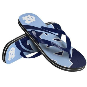 NCAA 2015 Unisex Big Logo Flip Flops North Carolina Tar Heels