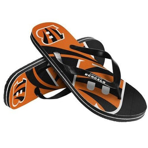 NFL 2015 Unisex Big Logo Flip Flops Cincinnati Bengals