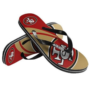 NFL 2015 Unisex Big Logo Flip Flops San Francisco 49ers