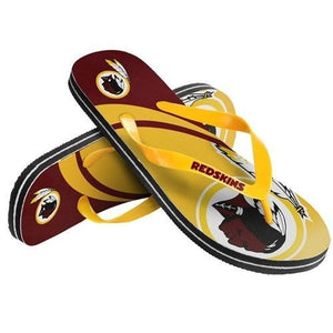 NFL 2015 Unisex Big Logo Flip Flops Washington Redskins