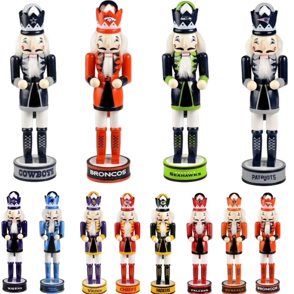 New England Patriots Holiday Nutcracker