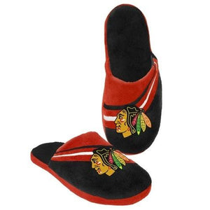 Chicago Blackhawks NHL 2013 Big Logo Swoop Slide Slippers