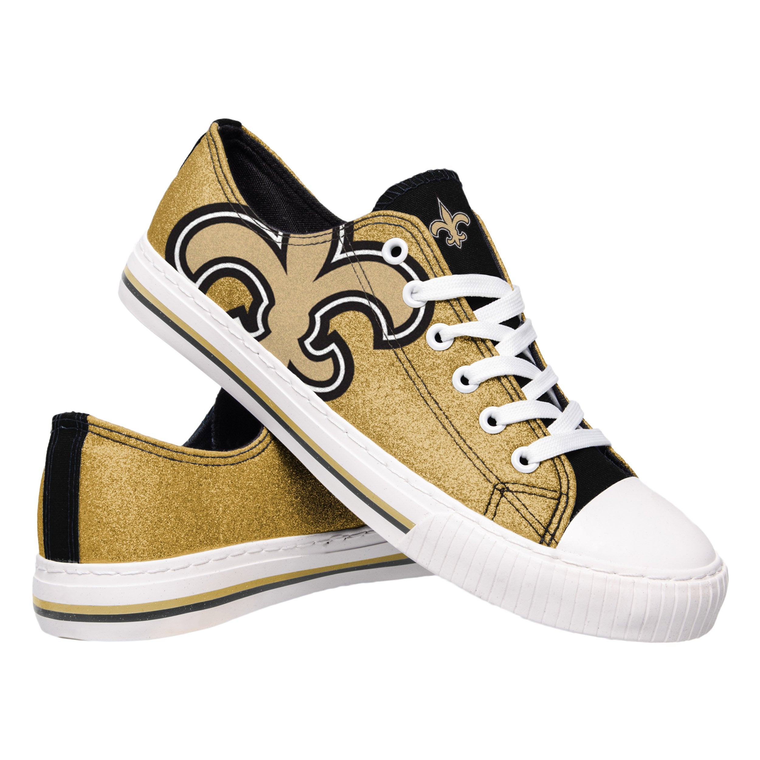 New Orleans Saints Tennis Shoes  Saints apparel, New orleans